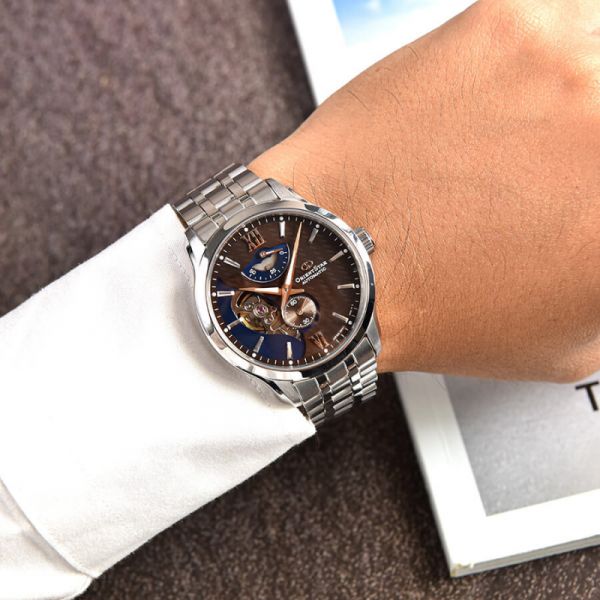 Đồng hồ Nam Orient Star Contemporary Layered Skeleton RE-AV0B02Y00B