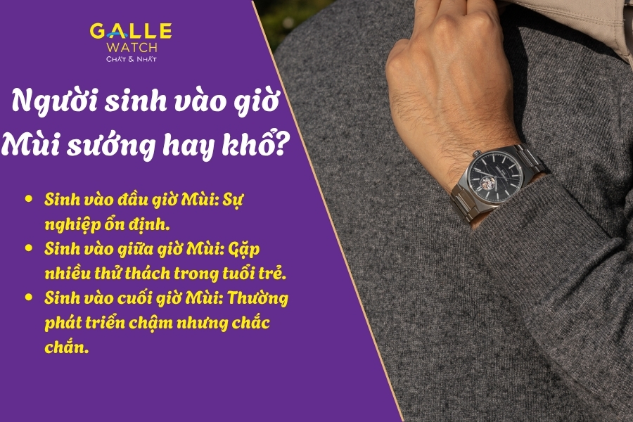 Điềm dạm và nhạy bén chính là những từ ngữ để miêu tả về những người sinh vào giờ Mùi