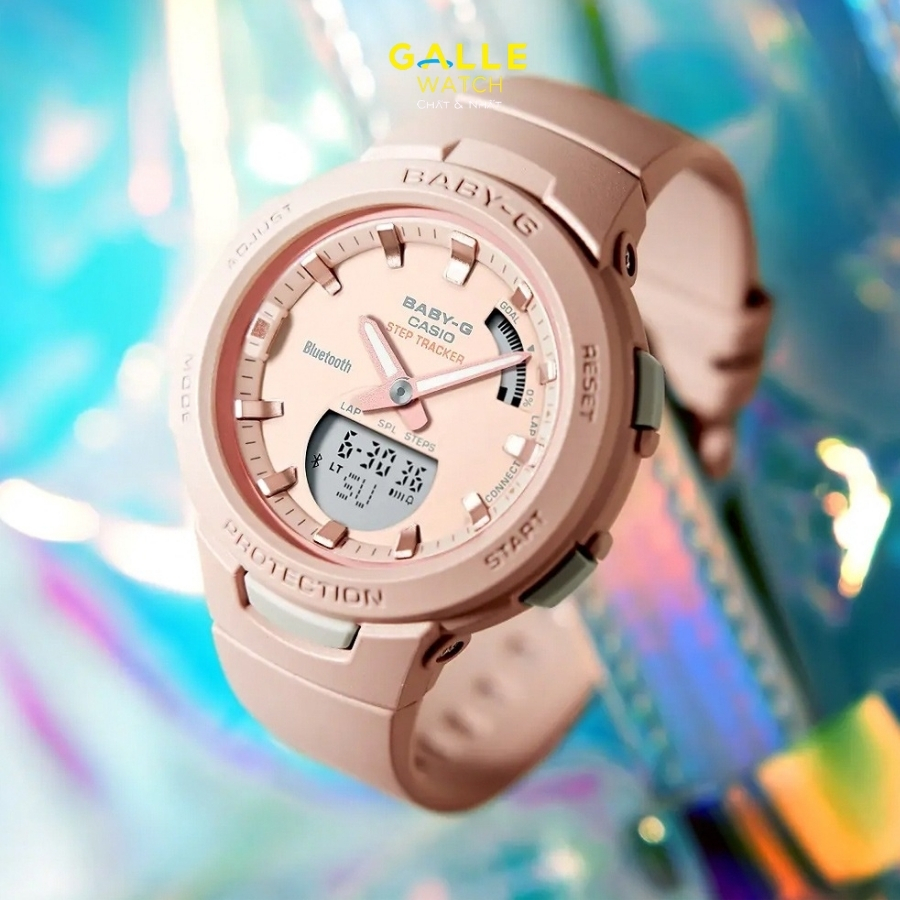 Đồng Hồ Nữ CASIO BABY-G BSA-B100CS-4ADR