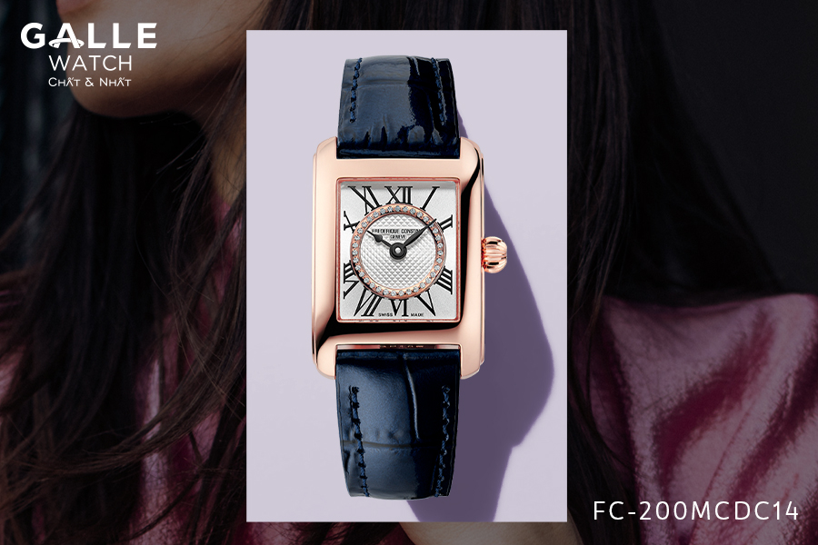 Đồng hồ nữ Frederique Constant Classics Carrée Ladies FC‑200MCDC14