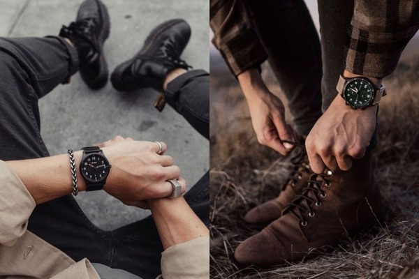 đồng hồ phù hợp với trang phục