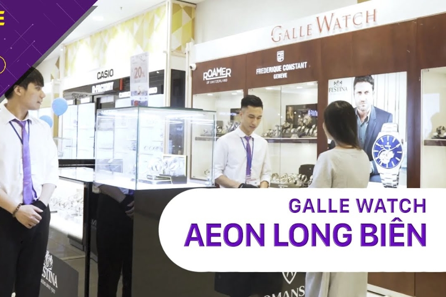 Đồng hồ Galle – Showroom Aeon Mall Long Biên