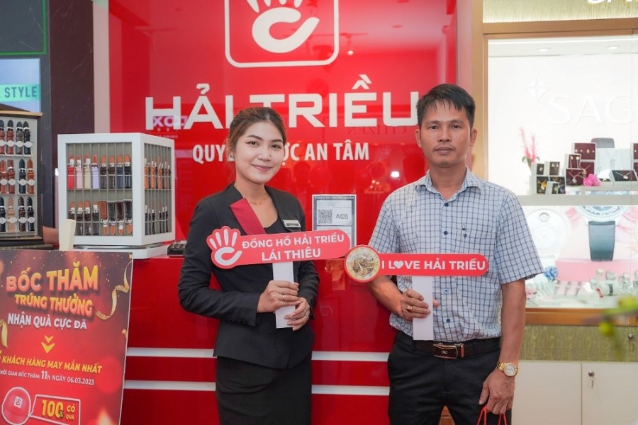 Hải Triều – Cửa hàng đồng hồ chính hãng tại 310 Xã Đàn