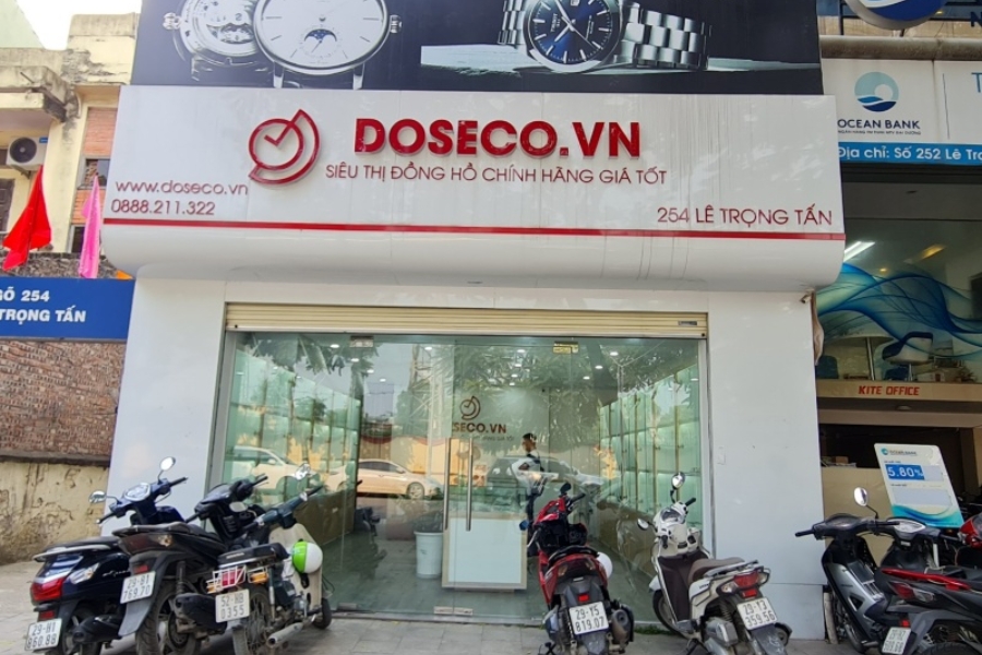 Doseco – Đại diện đồng hồ chính hãng giá tốt