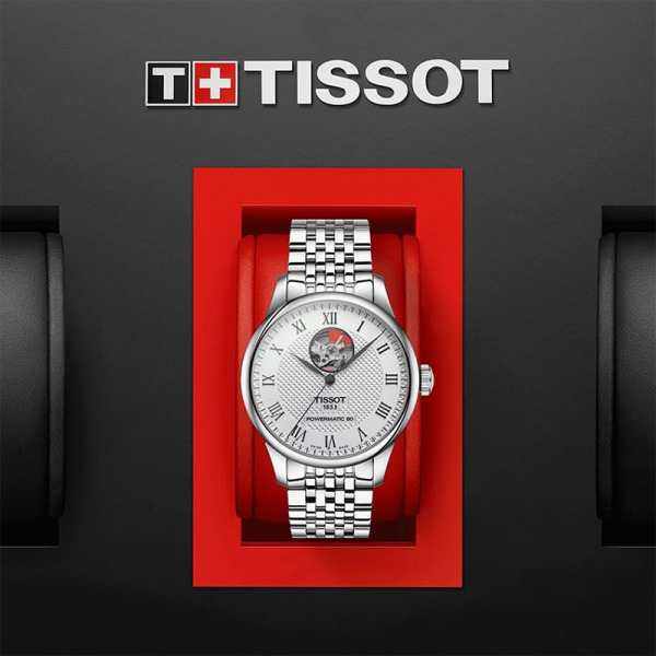 TISSOT LE LOCLE POWERMATIC 80 OPEN HEART T006.407.11.033.02
