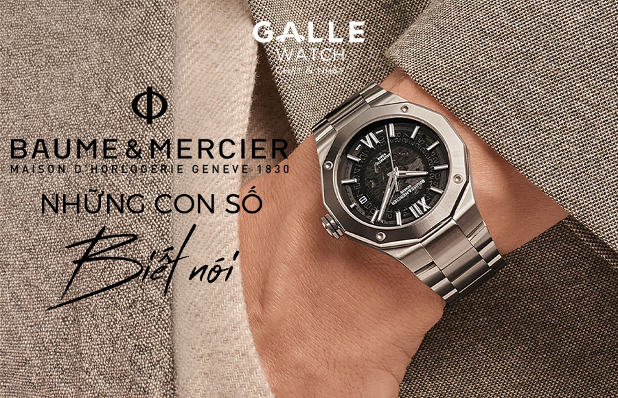 baume & mercier và những con số biết nói