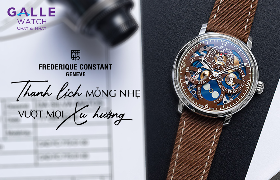bộ sưu tập đồng hồ frederique constant slimline