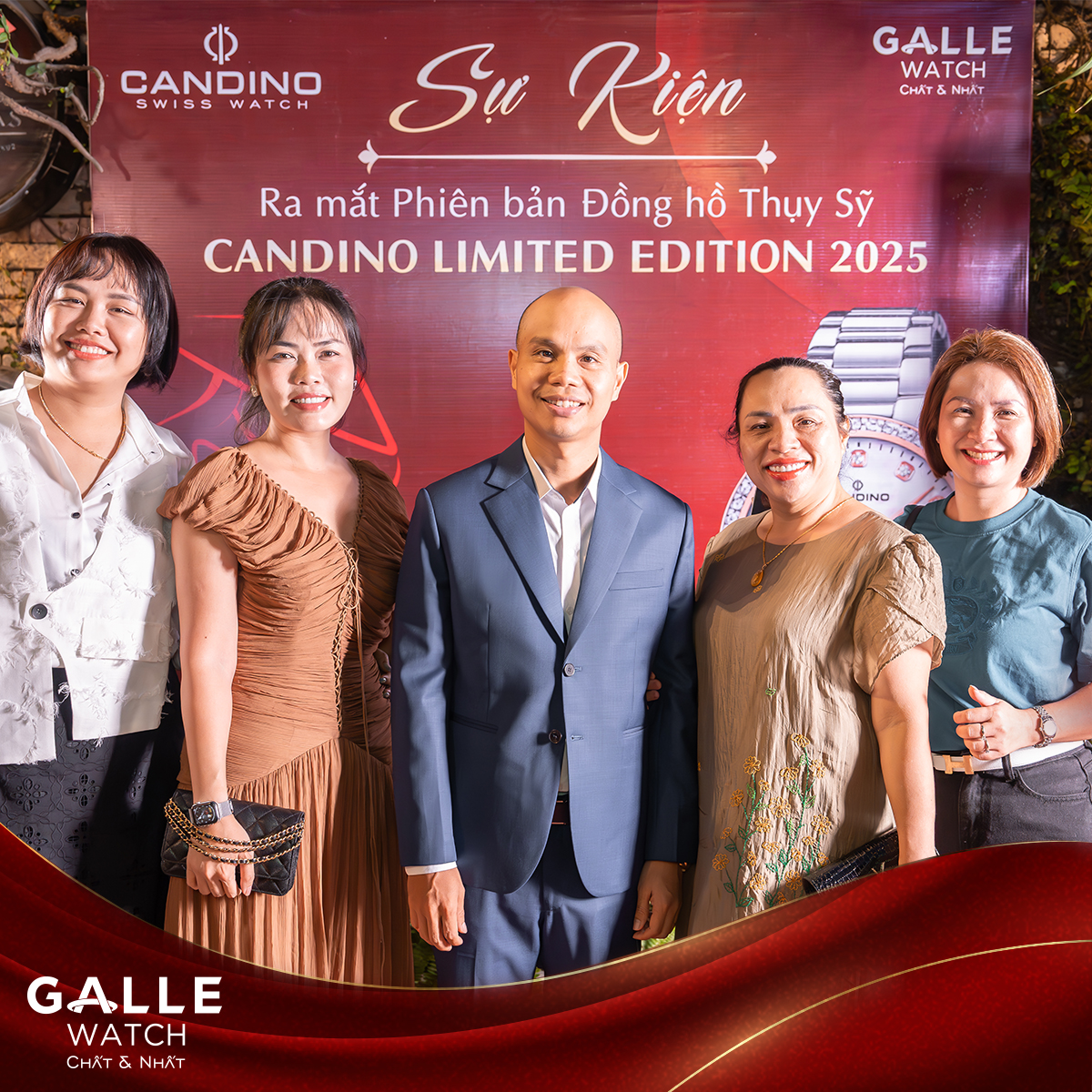 sự kiên ra mắt candino le