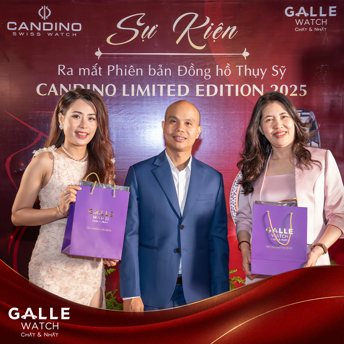 sự kiên ra mắt candino le