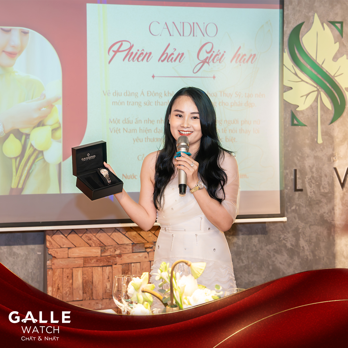 sự kiên ra mắt candino le