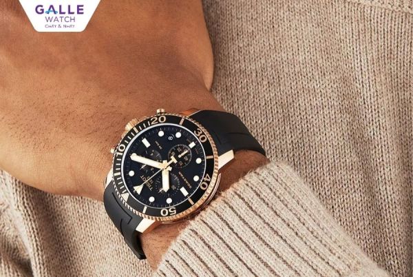 Tissot T120.417.37.051.0 viền bezel mạ vàng ấn tượng