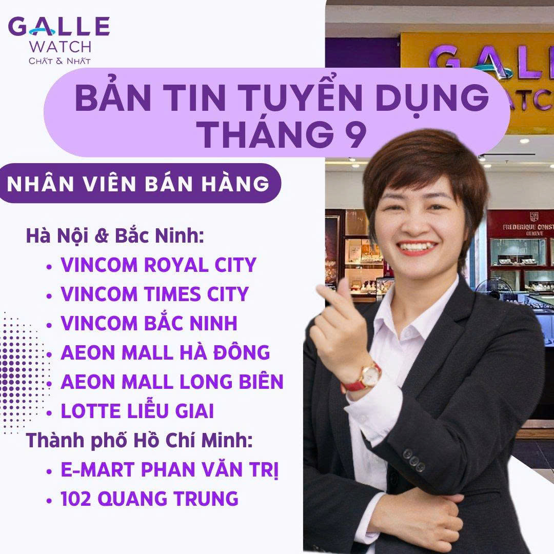 tuyển dụng nhân viên bán hàng