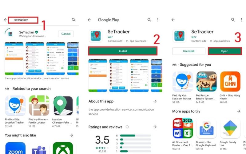 Mở App Store (iPhone) hoặc CH Play (Android), tìm và tải ứng dụng Wear OS by Google