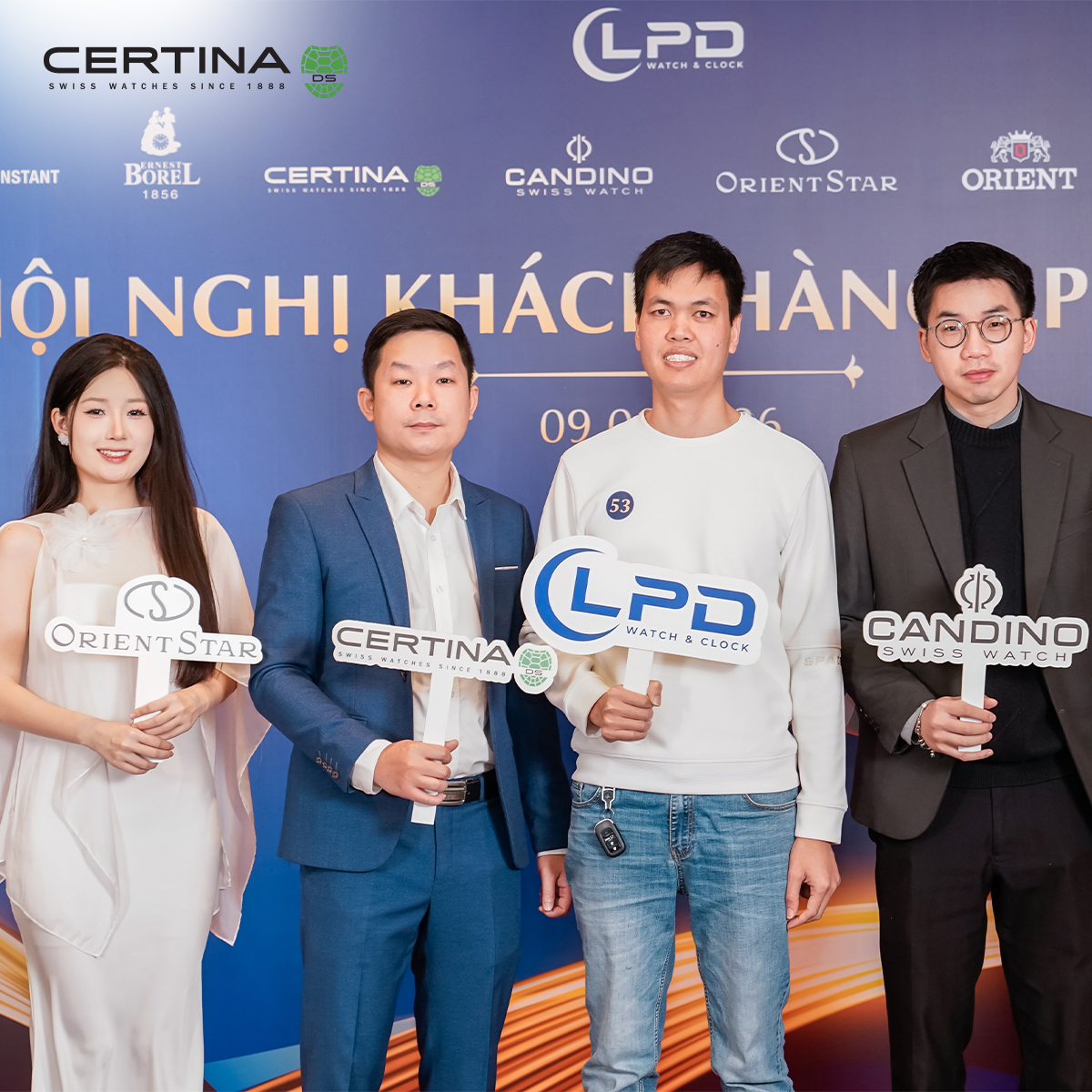 hội nghị khách hàng certina