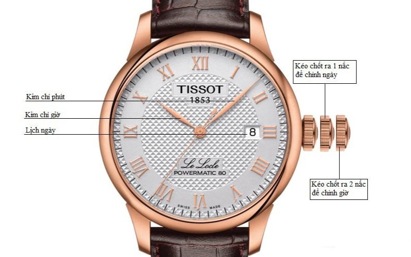 Bạn hãy nhẹ nhàng kéo núm vặn ra nấc 2 để chuẩn bị điều chỉnh