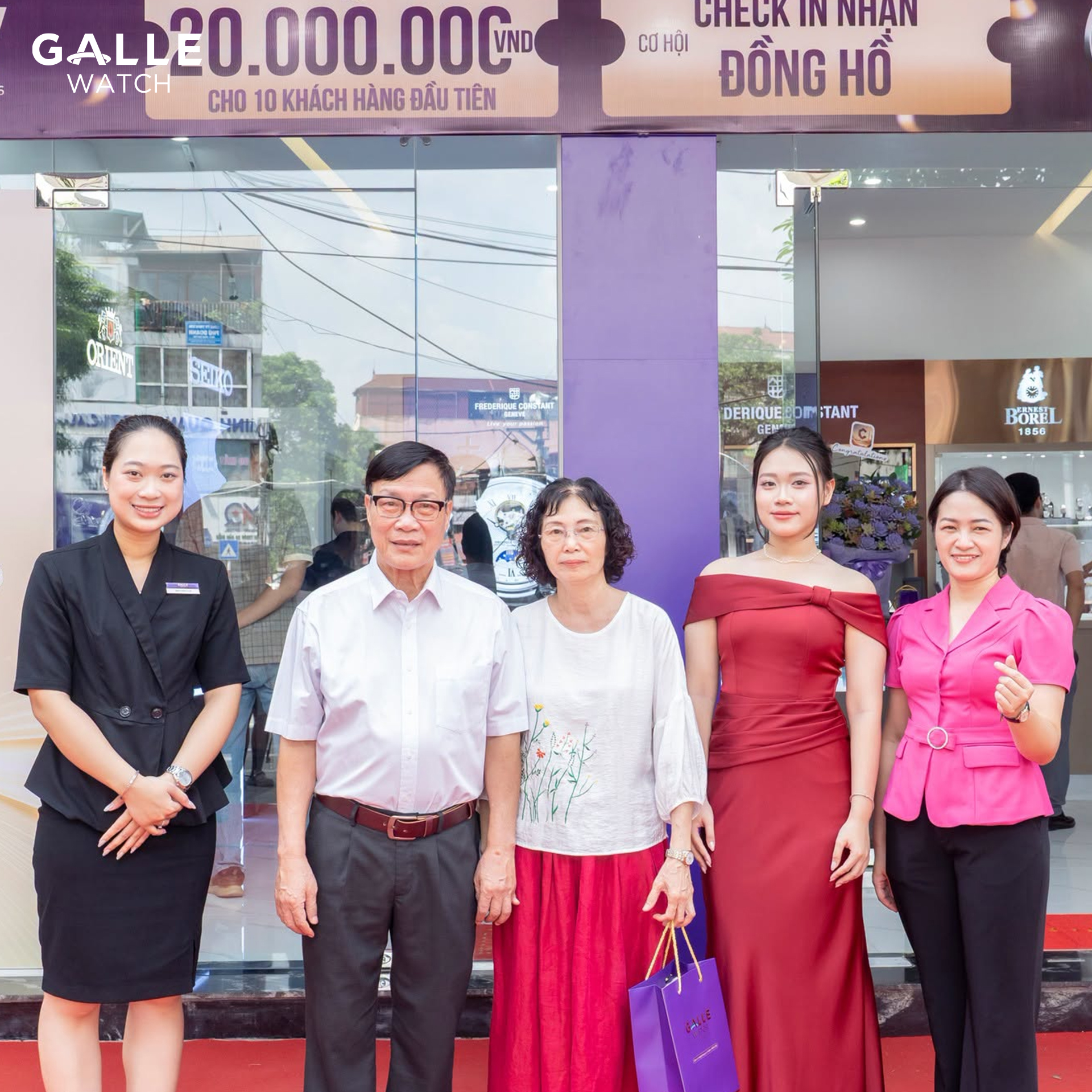 khai trương cầu diễn
