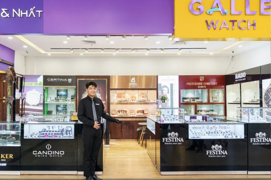 Mua đồng hồ chính hãng chọn đồng hồ Galle