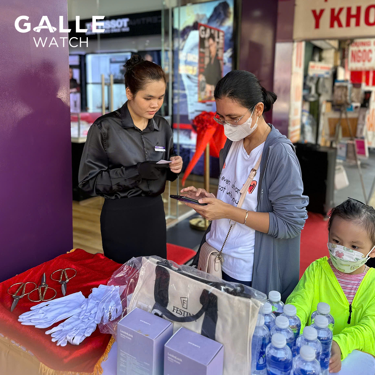 Khai trương cửa hàng đồng hồ Galle 400 Hai Bà Trưng