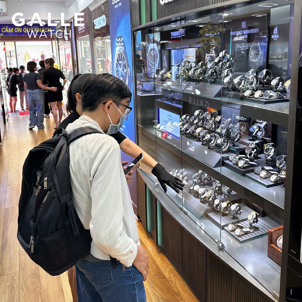 Khai trương cửa hàng đồng hồ Galle 400 Hai Bà Trưng