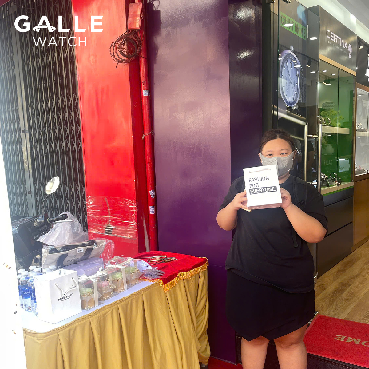 Khai trương cửa hàng đồng hồ Galle 400 Hai Bà Trưng