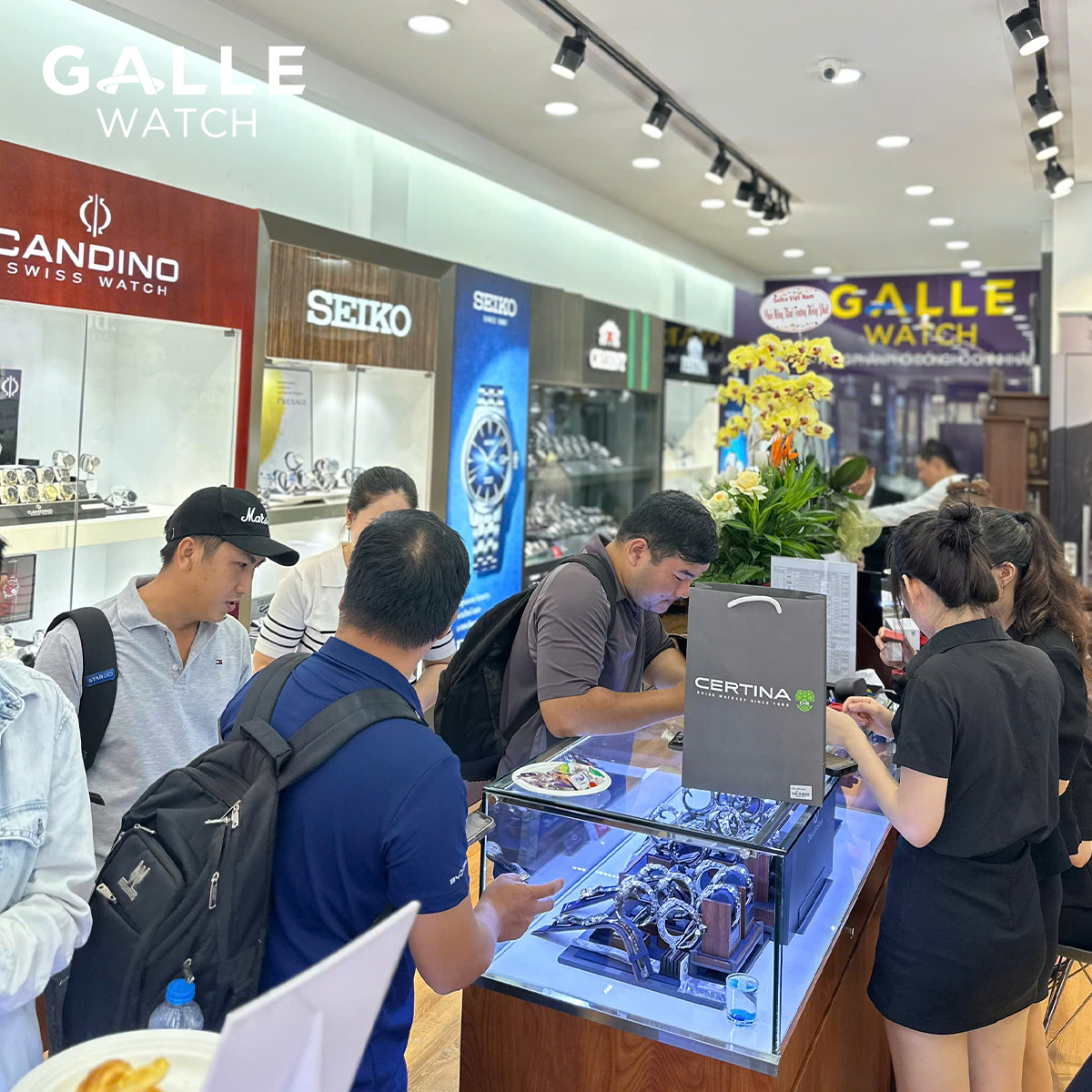 Khai trương cửa hàng đồng hồ Galle 400 Hai Bà Trưng