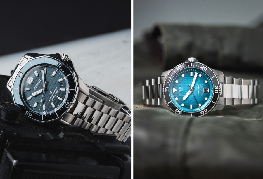 Tissot tự hào với 170 năm giữ vững giá trị truyền thống còn Seiko thì tự hào là người tiên phong cho đồng hồ thạch anh