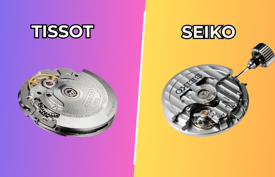 Tissot tự hào với 170 năm giữ vững giá trị truyền thống còn Seiko thì tự hào là người tiên phong cho đồng hồ thạch anh