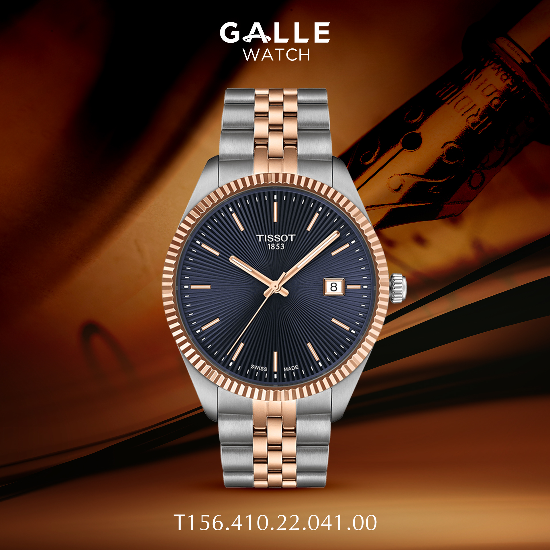 Đồng hồ Nam Tissot Ballade 40mm T156.410.22.041.00