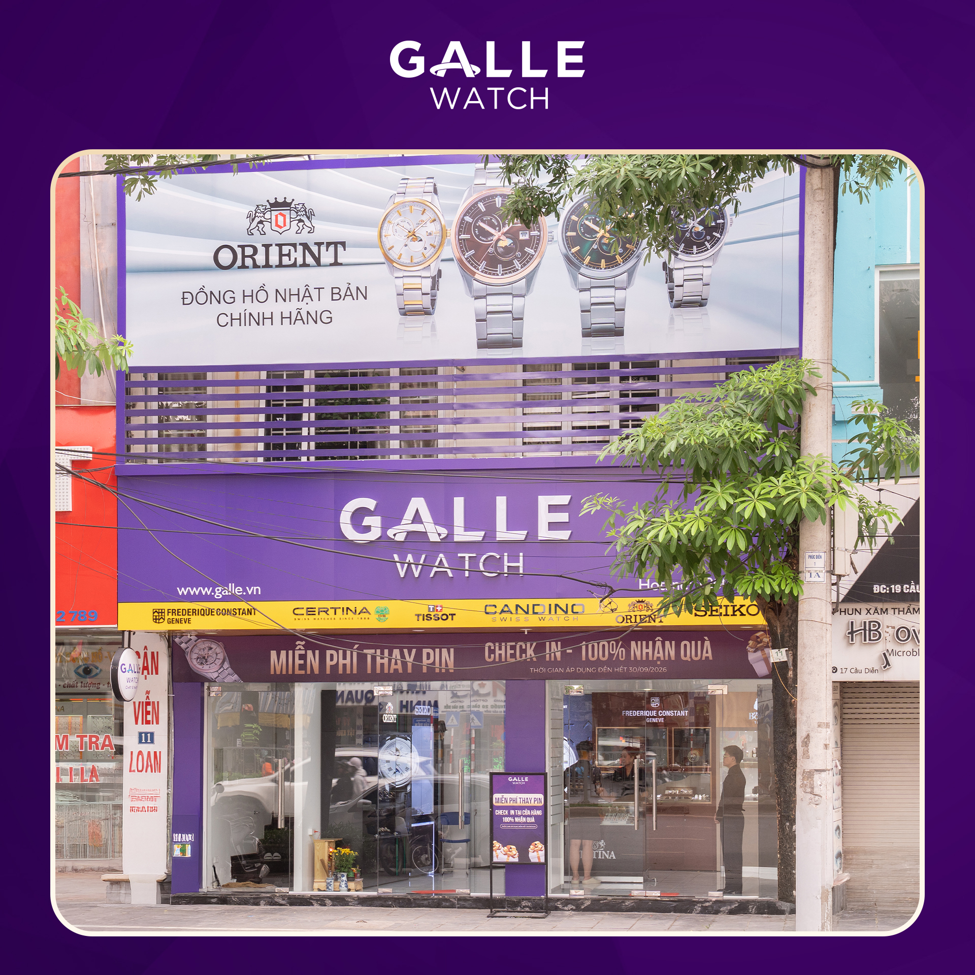 showroom cầu diễn