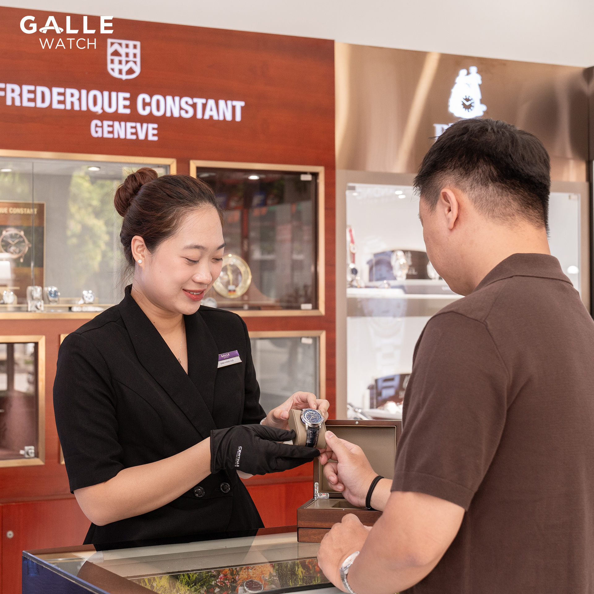 khai trương cửa hàng galle cầu diễn