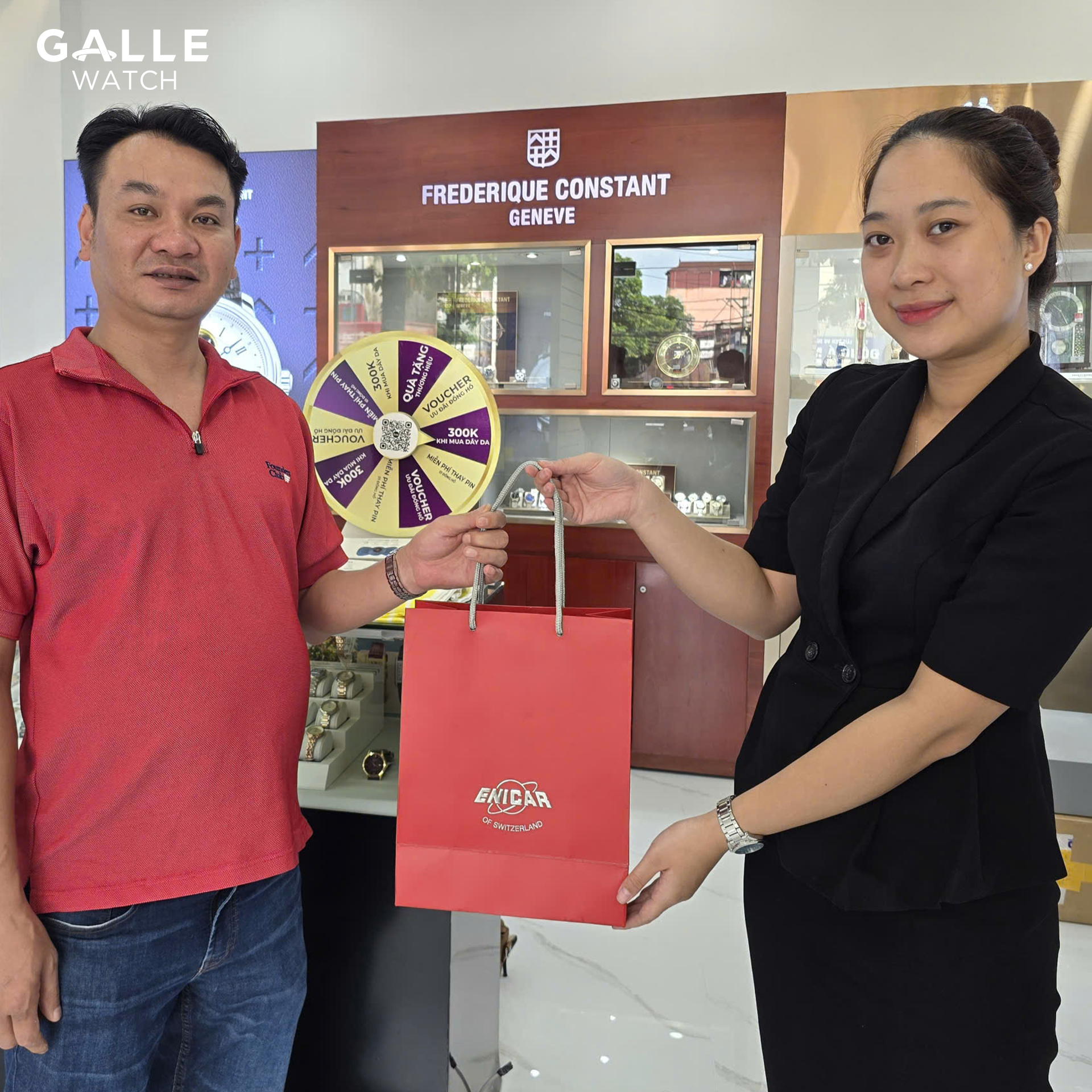 khai trương cửa hàng galle cầu diễn