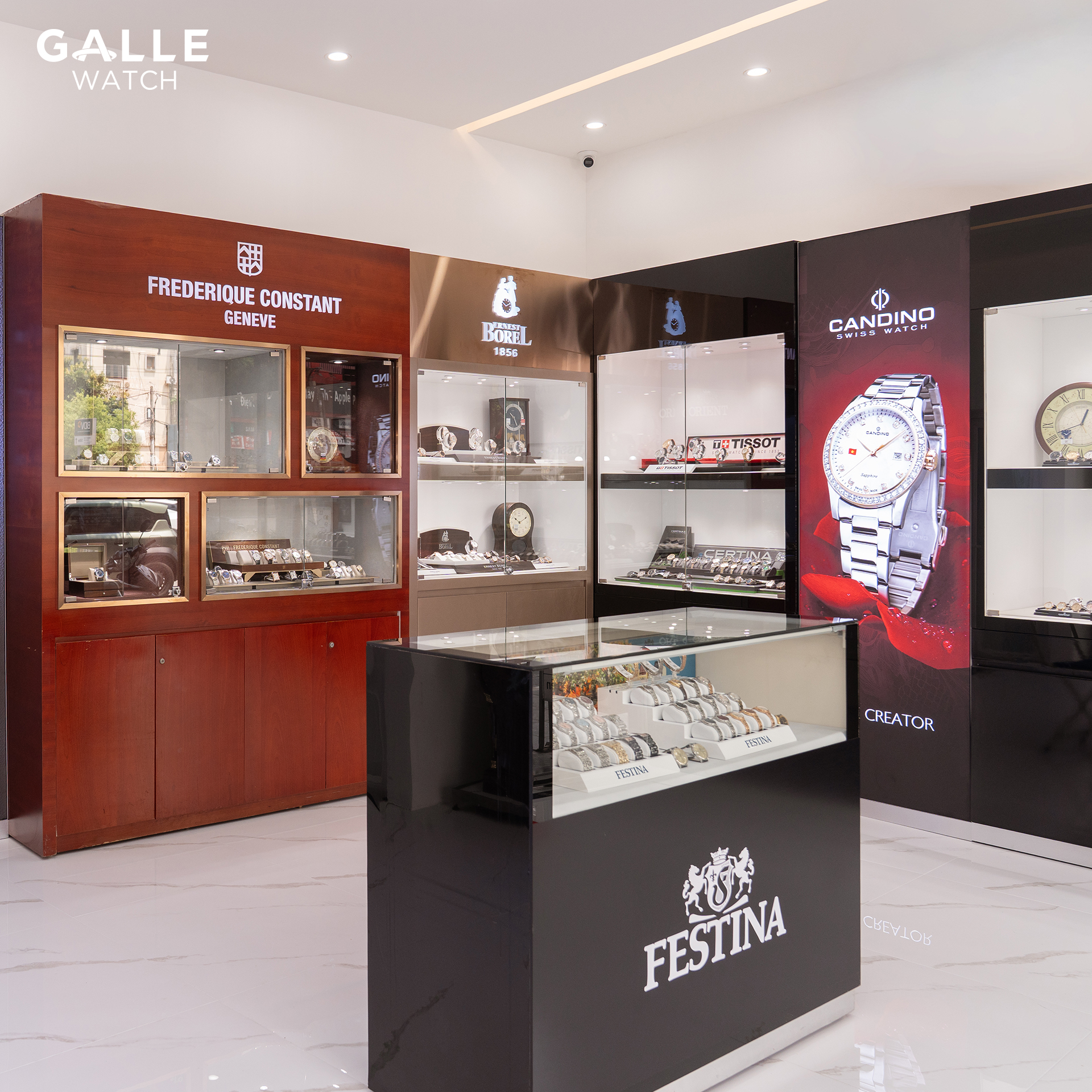 khai trương cửa hàng galle cầu diễn