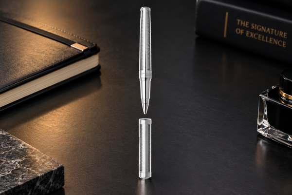 S.T. Dupont 400704 có vẻ ngoài hiện đại, mạnh mẽ