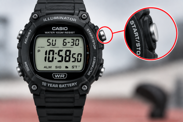 Đồng hồ Casio kim số