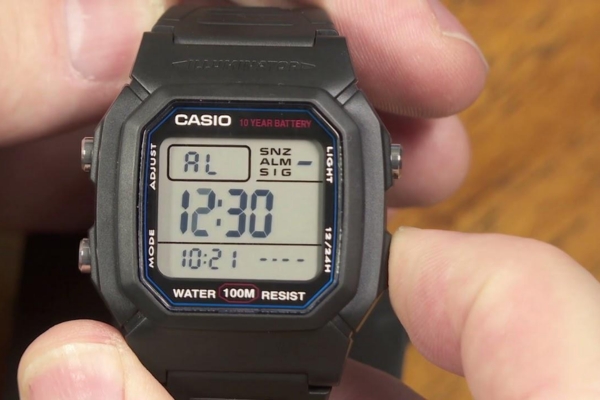 Cài đặt và sử dụng chế độ báo thức (Alarm - ALM) trên đồng hồ casio 4 nút