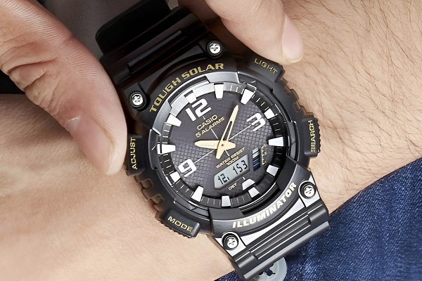 Cách chỉnh giờ đồng hồ Casio 4 nút dòng đồng hồ kim