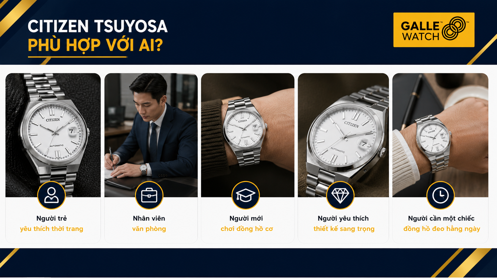 đối tượng phù hợp với Citizen Tsuyosa
