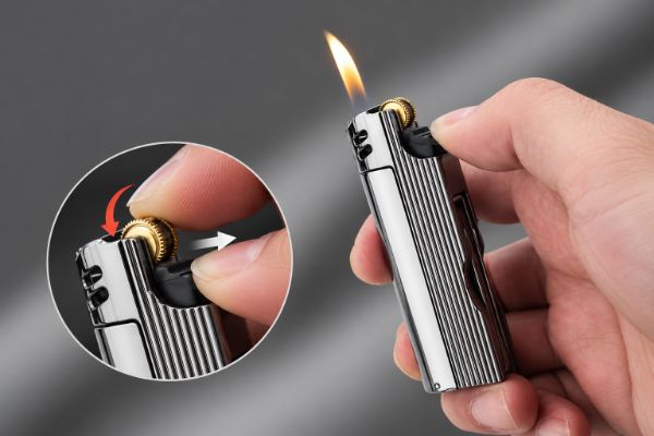 cách bật bật lửa