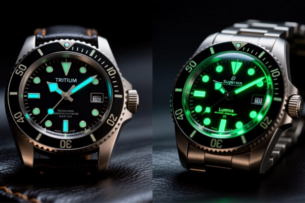 đồng hồ dạ quang tritium