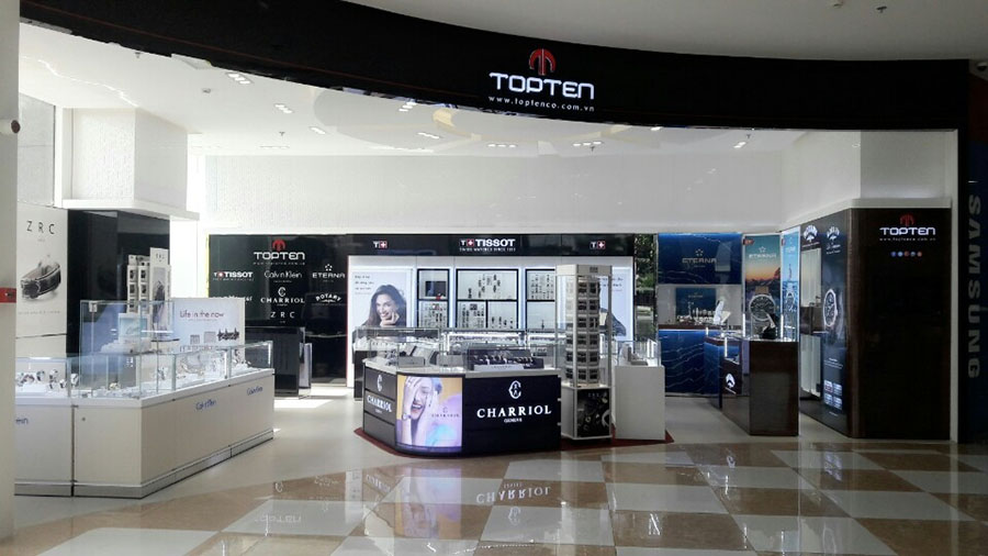 Cửa hàng đồng hồ Topten tại Đà Nẵng