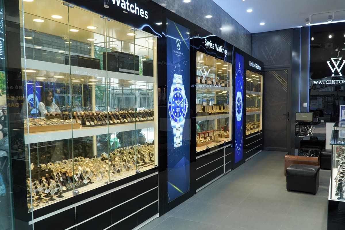 Watch Store có 4 cửa hàng đồng hồ tại Tân Định, Phú Nhuận, Gò Vấp