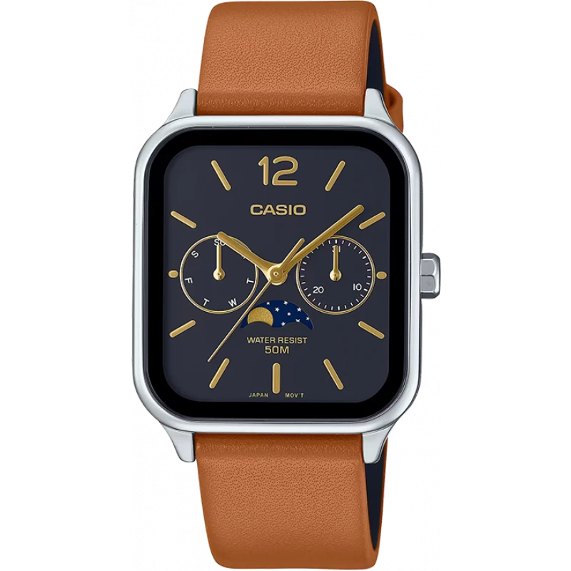 Mẫu đồng hồ Casio nam dây da