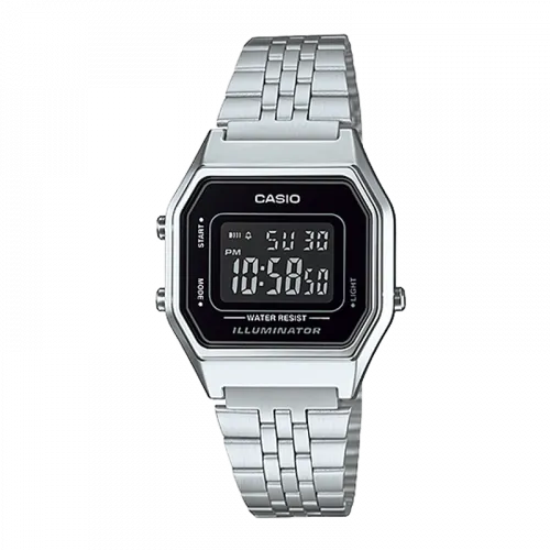 Mẫu đồng hồ Casio General mặc vuông LA680WA-1BDF