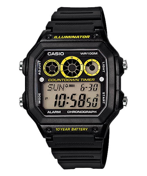 Đồng hồ điện tử Casio AE-1300WH-1AVDF