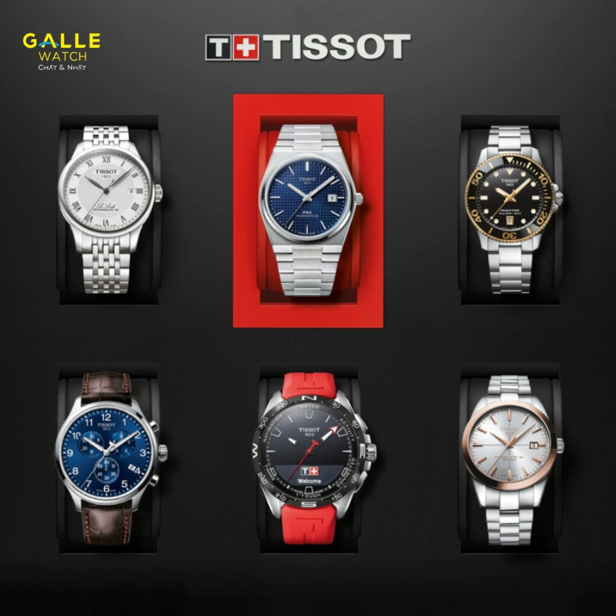 đồng hồ nam chính hãng thương hiệu tissot
