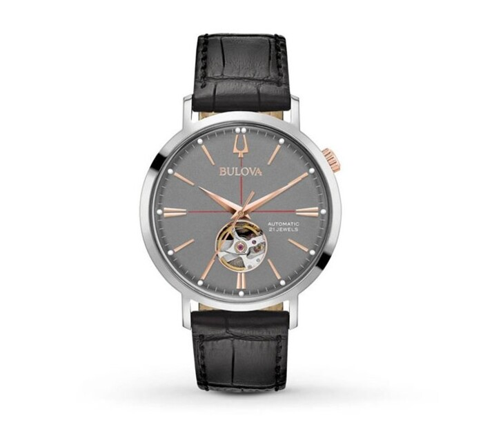 đồng hồ nam dây da Orient FUNEM003W0