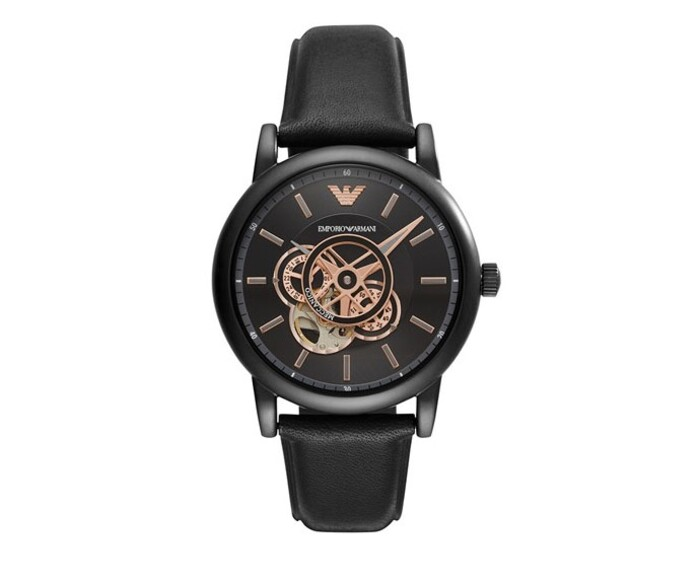 đồng hồ nam dây da Emporio Armani AR60012