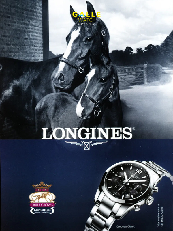 Nhắc đến đồng hồ Thụy sỹ chắc chắn phải nhắc đến Longines
