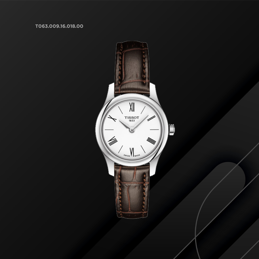 Tissot Tradition Lady dây da T063.009.16.018.00