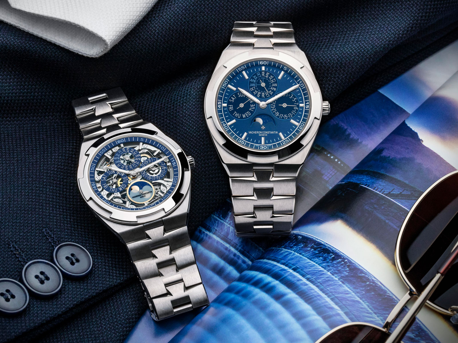 đồng hồ Vacheron Constantin Overseas lịch lãm